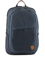 Rugzak Raven 2 Compartimenten + Pc15'' Fjallraven Blauw raven 26052