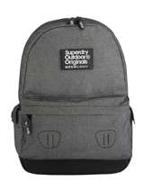 Sac  Dos 1 Compartiment Superdry Gris backpack woomen G91006JR