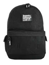 Sac  Dos 1 Compartiment Superdry Noir backpack woomen G91006JR
