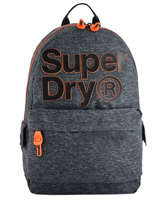 Sac  Dos 1 Compartiment Superdry Gris backpack men M91000MR