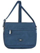 Sac Bandoulire Fidele Hexagona Bleu fidele 323915