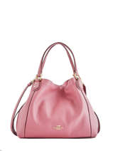 Handtas Edie Leder Coach Roze edie 57124