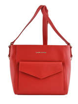 Sac Bandoulire Signature Cuir Lancaster Rouge signature 527-22