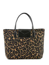 Cabas Maya Leopard Lancaster Marron maya leopard 517-55