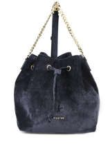 Bucket Bag Velvet Lancaster Grijs velvet 519-09