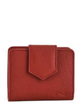 Portefeuille Cuir Nathan baume Rouge nathan 1932 960009N