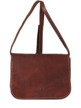 Sac Bandoulire Tempo Cuir Milano Marron tempo TE18061