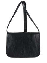 Sac Bandoulire Tempo Cuir Milano Noir tempo TE18061