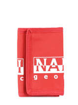 Portefeuille Napapijri Rouge geographic NOYIOK