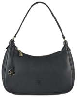 Sac Besace Caviar Cuir Crinkles Gris caviar 80667