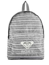 Sac  Dos 1 Compartiment Roxy Gris back to school RJBP3731