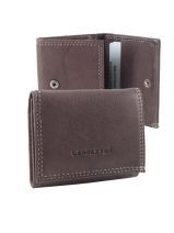 Porte-monnaie Cuir Lancaster Beige soft vintage homme 120-10