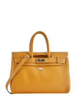 Handtas Vesuvio Leder Mac douglas Bruin vesuvio PYLVES-X