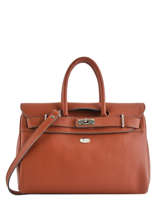 Cabas Vesuvio Cuir Mac douglas Marron vesuvio PYLVES-X