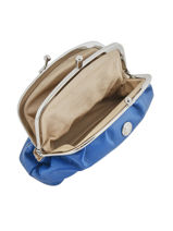 Portemonnee Leder Hexagona Blauw coconut E77270-vue-porte