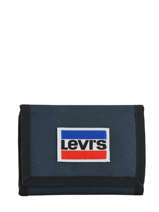 Portefeuille Levi's Blauw wallet 228900