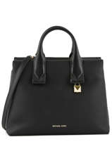 Handtas Rollins Leder Michael kors Zwart rollins F8GX3S3L