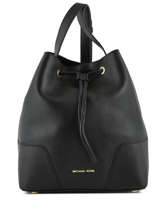 Bucket Bag M Cary Leder Michael kors Zwart cary F8G0CM2T