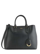 Cabas Dryden Cuir Lauren ralph lauren Noir dryden 31697680