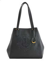 Shoppingtas Huntley Leder Lauren ralph lauren Zwart huntley 31707716