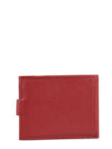 Portefeuille Cuir Hexagona Rouge confort 461050