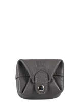 Portemonnee Leder Hexagona Beige confort 467387
