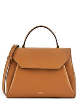 Sac  Main S Lison Cuir Lancel Marron lison A08960