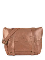 Sac Bandouliere Bernie Cuir Mila louise Marron vintage 3024G
