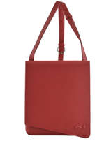Sac Bandouli�re N City Club Cuir Nathan baume Rouge n city N1621116