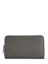 Portefeuille Original N Leder Nathan baume Grijs original n 388N