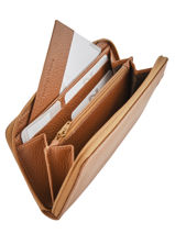 Portefeuille Original N Leder Nathan baume Bruin original n 388N-vue-porte