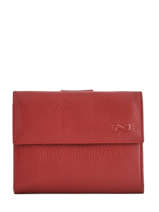 Portefeuille Original N Cuir Nathan baume Rouge original n 416N