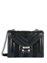 Sac Bandoulire Withney Cuir Michael kors Noir withney F8SXIL3S