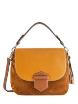 Cross Body Tas Romy Leder Mac douglas Bruin romy GIEROM-M