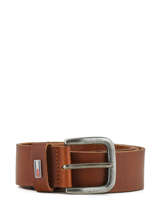 Ceinture Homme Tommy Logo Cuir Tommy hilfiger Marron belt AM02794