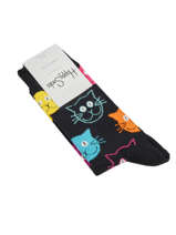 Chaussettes Happy socks Multicolore women MJA01