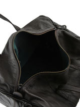 Sac De Voyage Vintage Paul marius Marron vintage CABINE-vue-porte