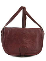 Sac Levagabond Cuir Paul marius Violet vintage VAGABOND