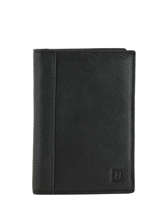 Portefeuille Cuir Hexagona Noir instinct 667284