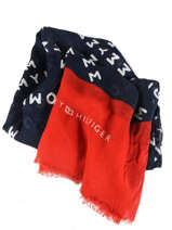 Foulard Tommy hilfiger Multicolore iconic tommy AW05901