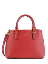 Sac  Main Dryden Cuir Lauren ralph lauren Rouge dryden 31719699