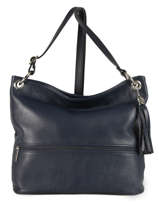 Cross Body Tas Caviar Leder Milano Blauw caviar CA17116