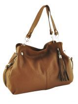 Sac Shopping Caviar Cuir Milano Marron caviar 183
