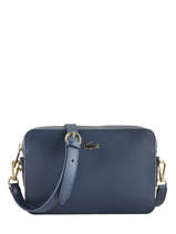 Sac Bandouli�re Chantaco Cuir Lacoste Bleu chantaco NF2731CE