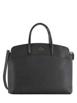 Sac Port Main Chantaco Cuir Lacoste Noir chantaco NF2736CE