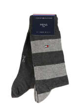 Set Van 2 Paar Sokken Tommy hilfiger Zwart men 34202101