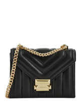 Sac Bandoulire Withney Cuir Michael kors Noir withney F8GXIL1T