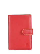 Portefeuille Leder Hexagona Roze multico 227376