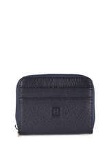 Porte-monnaie Confort Cuir Hexagona Bleu confort 463042