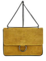 Sac Bandoulire Velvet Milano Jaune velvet VE180602